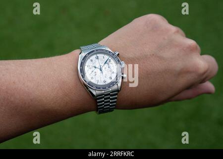 Omega Speedmaster Chronoscope Stock Photo