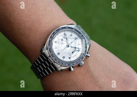 Omega Speedmaster Chronoscope Stock Photo