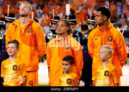 Xavi Simons of the Netherlands during the Euro 2024 soccer match ...