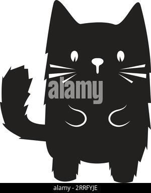 Cat logo icon design illustration Stock Vector