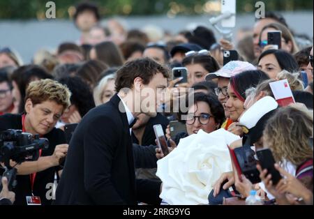 Italy, Lido di Venezia, September 7, 2023: Franz Rogowski attends the red carpet for the movie 'Lubo' at the 80th Venice International Film Festival on September 07, 2023 in Venice, Italy.    Photo © Ottavia Da Re/Sintesi/Alamy Live News Stock Photo