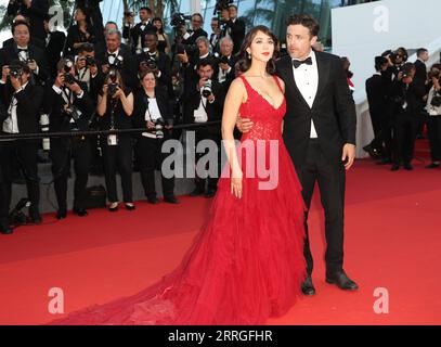 Cannes, France. 20th May, 2022. CANNES - MAY 20: Caylee Cowan arrives to  the premiere of  Three Thousand Years of Longing  during the 75th Edition  of Cannes Film Festival on