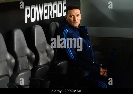 Buenos Aires, Argentina. 07th Sep, 2023. Lionel Scaloni, Head Coach of Argentina seen during the FIFA World Cup 2026 Qualifier match between Argentina and Ecuador at Estadio Mas Monumental Antonio Vespucio Liberti. Final Score: Argentina 1:0 Ecuador Credit: SOPA Images Limited/Alamy Live News Stock Photo