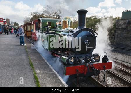 Port Erin Station, Isle of Man Steam Railway, Isle of Man Stock Photo