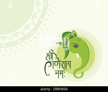 Shree ganeshay namah neon sign