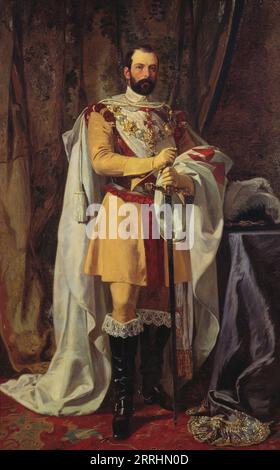 Karl XV, 1826-1872, king, 1861. Stock Photo