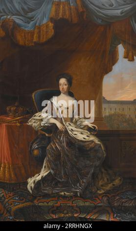 Hedvig Eleonora, 1636-1715, Queen of Sweden, late 17th-early 19th century. Stock Photo