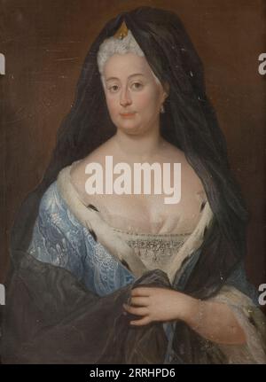Johanna Charlotta, 1682-1750, Princess of Anhalt-Dessau, Margravine of Brandenburg, 1724. Stock Photo