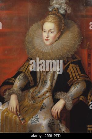 Isabella Klara Eugenia, 1566-1633, Princess of Spain, Archduchess of Austria, Unknown date. Stock Photo