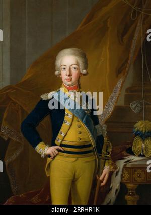 Gustav IV Adolf, 1778-1837, King of Sweden, 1793. Stock Photo