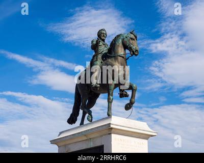 Médaille rétablissement statue équestre Henry IV 1817 (bronze Andrieu)