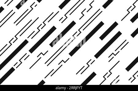 Oblique angle inclined creative lines pattern background Stock Vector