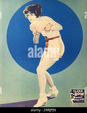 ROUGH HOUSE ROSIE1927 Paramount Pictures silent film with Clara Bow Stock Photo