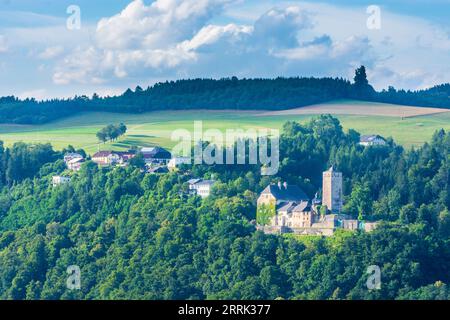 Hofkirchen im Mühlkreis, Marsbach Castle in Mühlviertel, Upper Austria, Austria Stock Photo