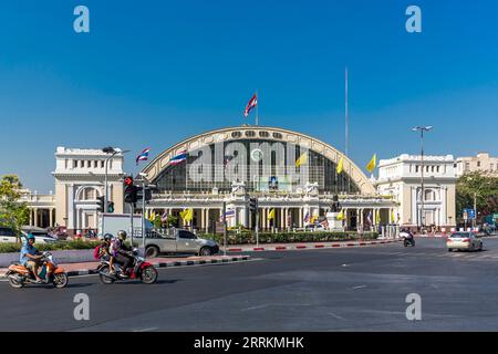 Central Station, Hua Lamphong Railway Station, Chinatown, Samphanthawong Quarter; Bangkok; Thailand; Asia Stock Photo