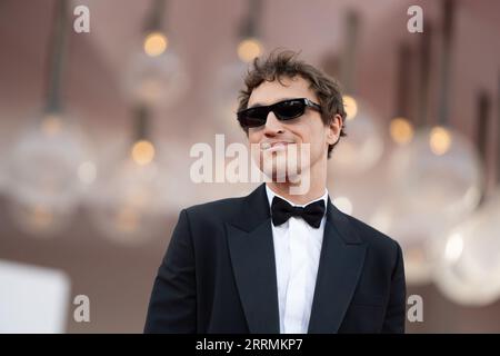 Venice, Italy. 07th Sep, 2023. VENICE, ITALY - SEPTEMBER 07: Franz Rogowski attends a red carpet for the movie ''Lubo'' at the 80th Venice International Film Festival on September 07, 2023 in Venice, Italy. (Photo by Luca Carlino/NurPhoto) Credit: NurPhoto SRL/Alamy Live News Stock Photo