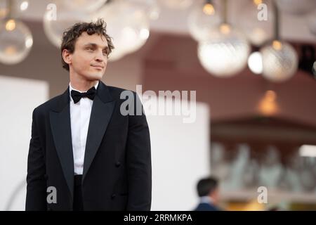 Venice, Italy. 07th Sep, 2023. VENICE, ITALY - SEPTEMBER 07: Franz Rogowski attends a red carpet for the movie ''Lubo'' at the 80th Venice International Film Festival on September 07, 2023 in Venice, Italy. (Photo by Luca Carlino/NurPhoto)0 Credit: NurPhoto SRL/Alamy Live News Stock Photo