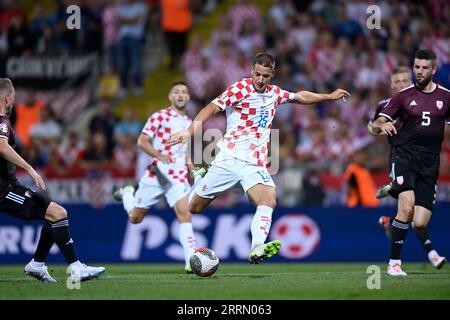 RIJEKA, CROATIA - SEPTEMBER 22: Fans On Soccer Match Between HNK