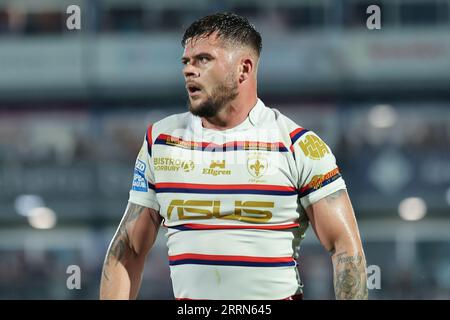 Wakefield, UK. 08th Sep, 2023. Be Well Support Stadium, Wakefield, West Yorkshire, 8th September 2023. Betfred Super League Wakefield Trinity vs Catalans Dragons Liam Hood of Wakefield Trinity Credit: Touchlinepics/Alamy Live News Stock Photo