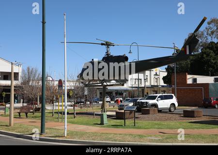 Nyngan, a town in the Bogan Shire local government area within the Orana Region of central New South Wales, Australia Stock Photo