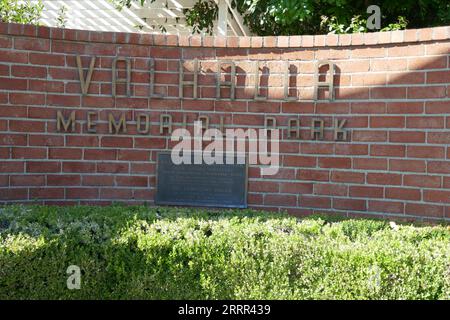 North Hollywood, California, USA 7th September 2023 Valhalla Memorial Park on September 7, 2023 in North Hollywood, California, USA. Photo by Barry King/Alamy Stock Photo Stock Photo