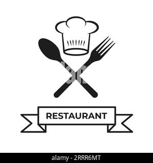 https://l450v.alamy.com/450v/2rrr6mt/chef-hat-spoon-and-fork-restaurant-logo-template-2rrr6mt.jpg