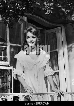 Christine, Spielfilm nach dem Schauspiel 'Liebelei' von Arthur Schnitzler, Frankreich/Italien 1958, Regie: Pierre Gaspard-Huit, Darsteller: Romy Schneider Stock Photo