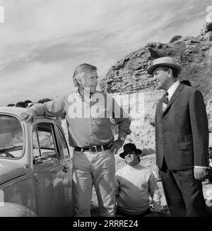 Ein Käfer gibt Vollgas, Filmkomödie, Deutschland/Schweiz 1972, Regie: Rudolf Zehetgruber, Darsteller: Joachim Blacky Fuchsberger, -?- Stock Photo