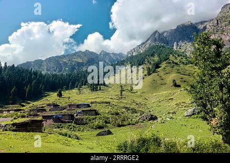 Gashangan (Gaash Angan) shepherd village in the beautiful Aru Valley ...