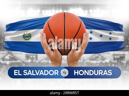 Honduras vs El Salvador national basketball teams basket ball match