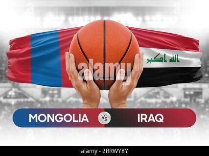 Iraq vs Mongolia national basketball teams basket ball match ...