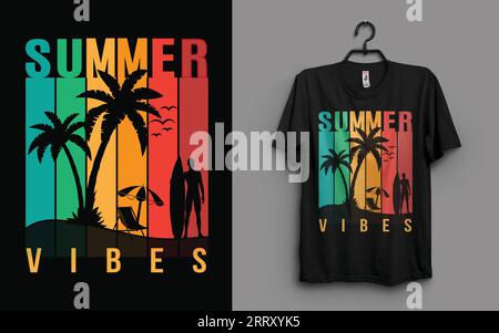 Summer t shirt design Stock Vector