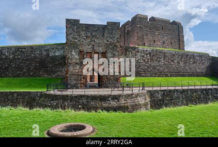 Carlisle Castle, Castle Way, Carlisle, Cumbria Stock Photo