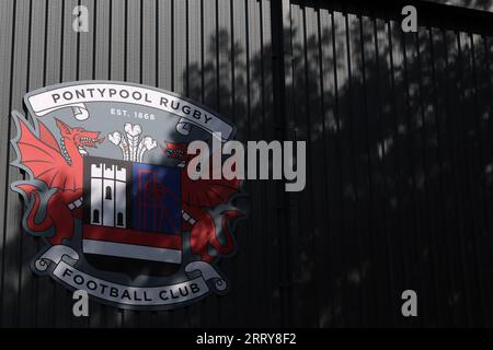 Pontypool, UK. 09th Sep, 2023. A general view outside the ground ahead of Pontypool RFC v Swansea RFC, WRU Premiership match at Pontypool Park in Pontypool, South Wales on Saturday 9th September 2023. Pontypool RFC are playing back in the WRU Premiership this year after promotion last season. The famous Pontypool Park ground was used as one of the venues for the 1991 Rugby World Cup. Pic by Andrew Orchard/Andrew Orchard sports photography/Alamy live news Credit: Andrew Orchard sports photography/Alamy Live News Stock Photo