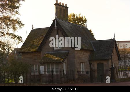 Quintessential Townhouse in the Scottish Capital Stock Photo