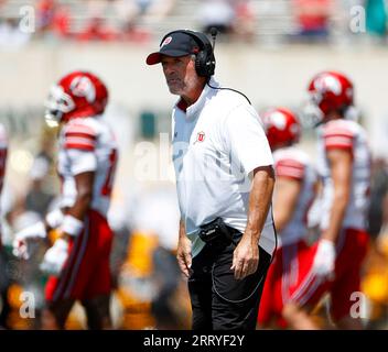 Utah head coach Kyle Whittingham speaks at the Pac-12 NCAA college ...