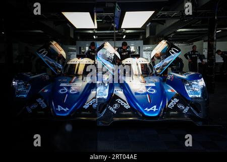 Oyama, Japan. 10th Sep, 2023. Oyama, Japon. 10th Sep, 2023. ALPINE Elf Team ambiance during the 6 Hours of Fuji 2023, 6th round of the 2023 FIA World Endurance Championship, from September 7 to 10, 2023 on the Fuji Speedway, in Oyama, Japan - Photo Florent Gooden/DPPI Credit: DPPI Media/Alamy Live News Credit: DPPI Media/Alamy Live News Stock Photo