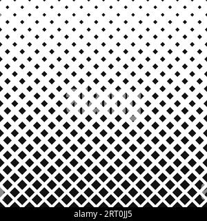 Halftone diamond rhombus pattern abstract background Stock Vector