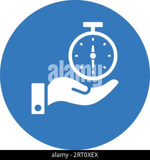 Time Efficiency icon. Fully editable vector EPS use for printed ...