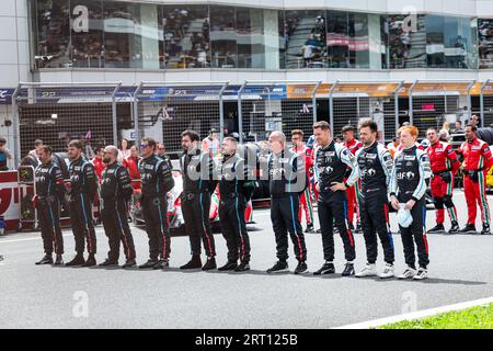 Oyama, Japan. 10th Sep, 2023. Oyama, Japon. 10th Sep, 2023. ALPINE Elf Team ambiance during the 6 Hours of Fuji 2023, 6th round of the 2023 FIA World Endurance Championship, from September 7 to 10, 2023 on the Fuji Speedway, in Oyama, Japan - Photo Florent Gooden/DPPI Credit: DPPI Media/Alamy Live News Credit: DPPI Media/Alamy Live News Stock Photo