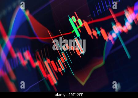 Trade, finance and stock market concept. Stock Photo
