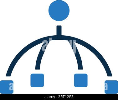 Hierarchy icon. Stunning design suitable for web, print media, online design, commercial use, or any type of design project. Stock Vector