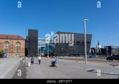 Copenhagen, Denmark, September 02, 2019: The Royal Library, also know as the Black Diamond Stock Photo