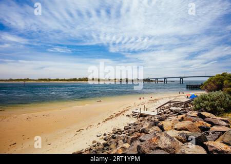 San Remo Coastal Reserve near Phillip Island in Victoria, Australia Stock Photo