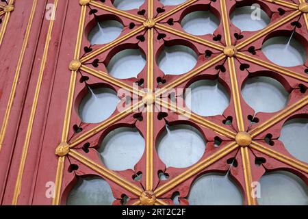 Chinese traditional style wooden lattice Windows Stock Photo - Alamy