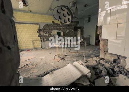 Operating Room at Pripyat Hospital - Pripyat, Chernobyl Exclusion Zone ...