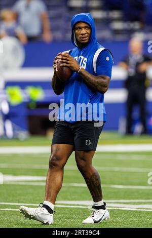 Indianapolis, Indiana, USA. 10th Sep, 2023. Indianapolis Colts wide ...