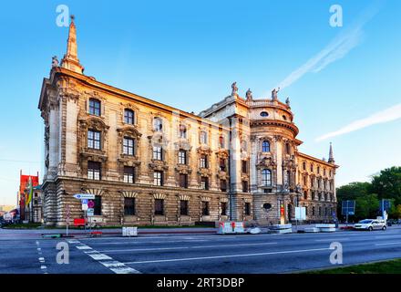 Palace of Justice - Justizpalast in Munich, Bavaria, Germany Stock Photo