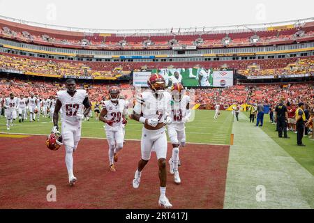 Washington Commanders wide receiver Dyami Brown (2) runs against the New  York Giants during an NFL football game Sunday, Dec. 4, 2022, in East  Rutherford, N.J. (AP Photo/Adam Hunger Stock Photo - Alamy