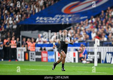 Saint Denis, France. 08th Sep, 2023. Mark Telea during the Rugby World Cup RWC 2023 match France VS New Zealand All Blacks on September 8, 2023 at Stade de France, Saint-Denis near Paris, France. Photo Victor Joly/DPPI Credit: DPPI Media/Alamy Live News Stock Photo